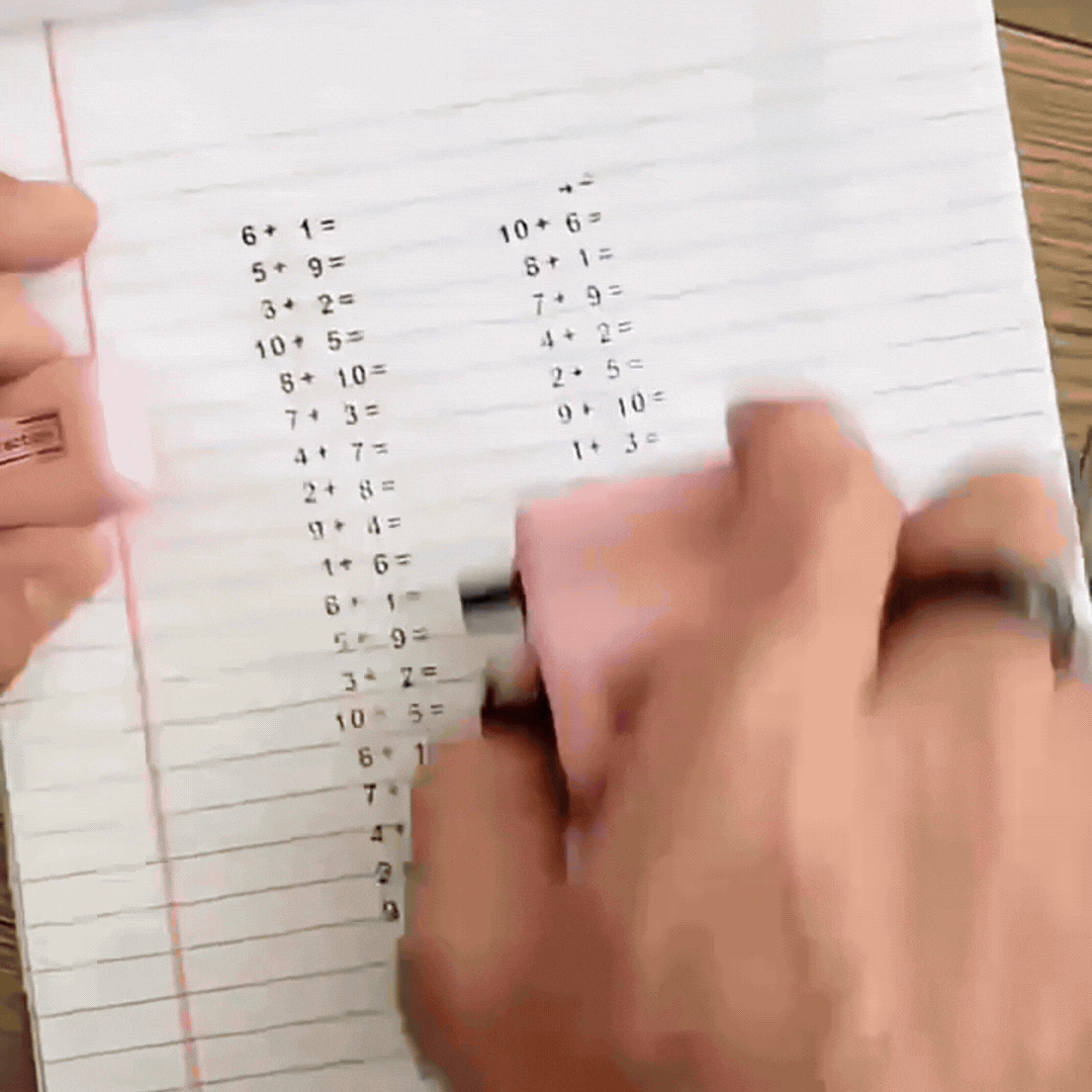 4-in-1 Rolling Stamp Arithmetic Practice Tool
