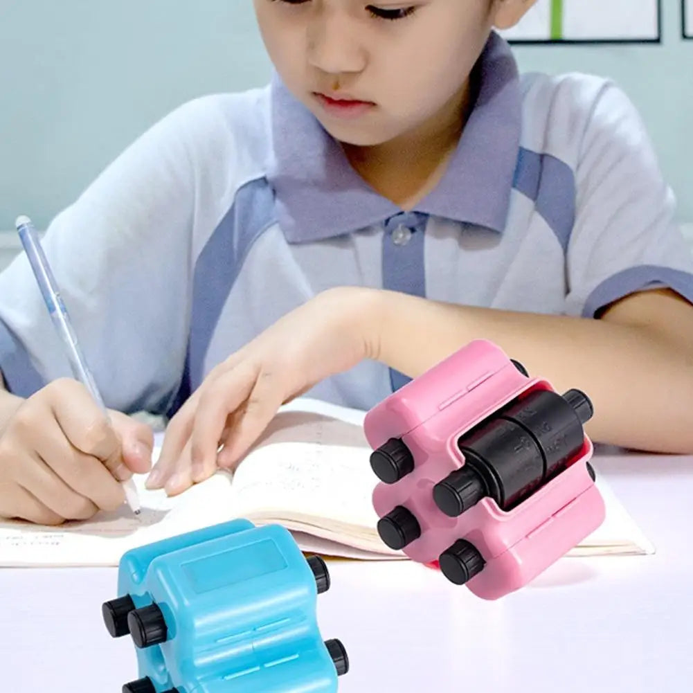 4-in-1 Rolling Stamp Arithmetic Practice Tool