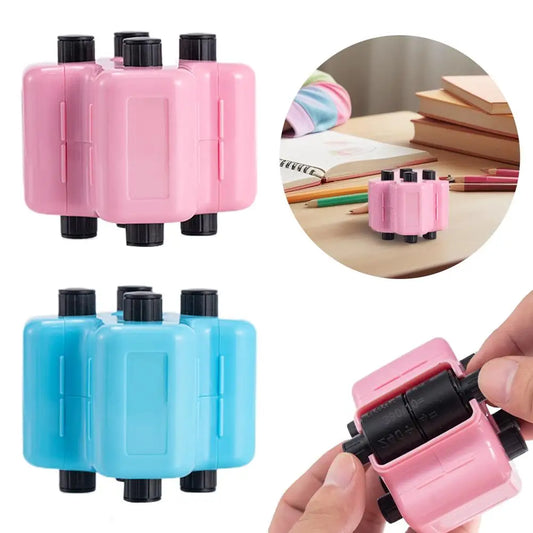 4-in-1 Rolling Stamp Arithmetic Practice Tool